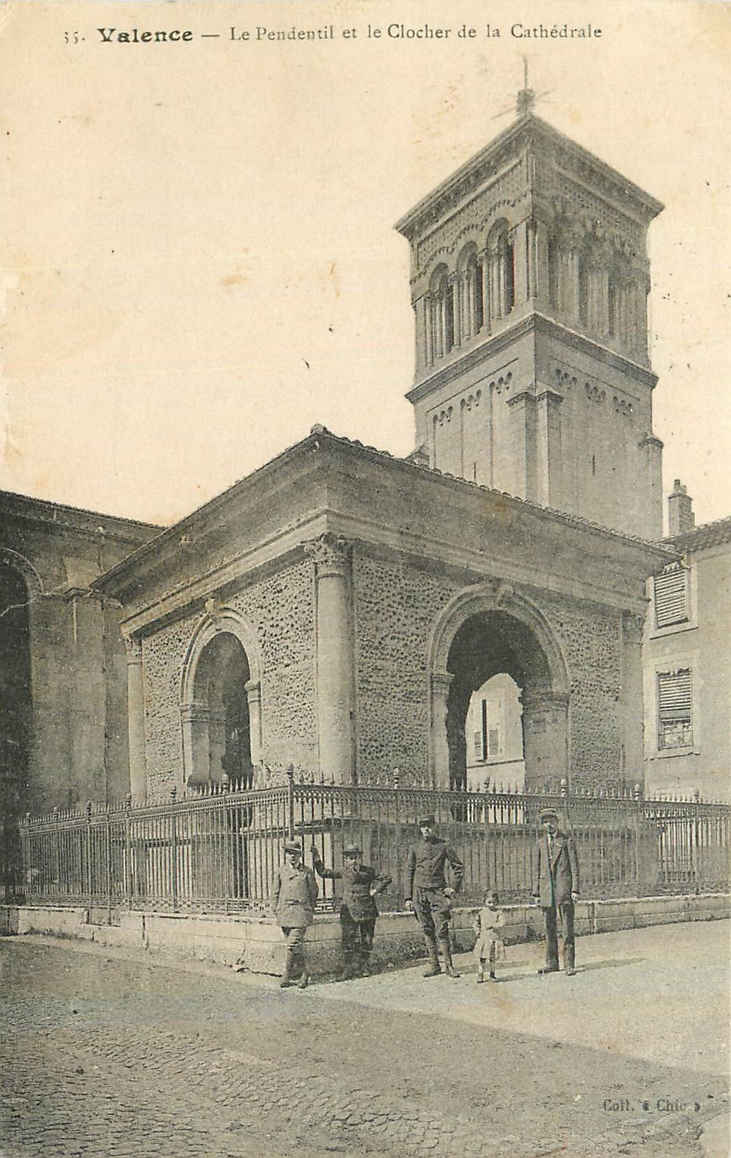 CPA Valence Le Pendentil et le Clocher de la Cathedrale 