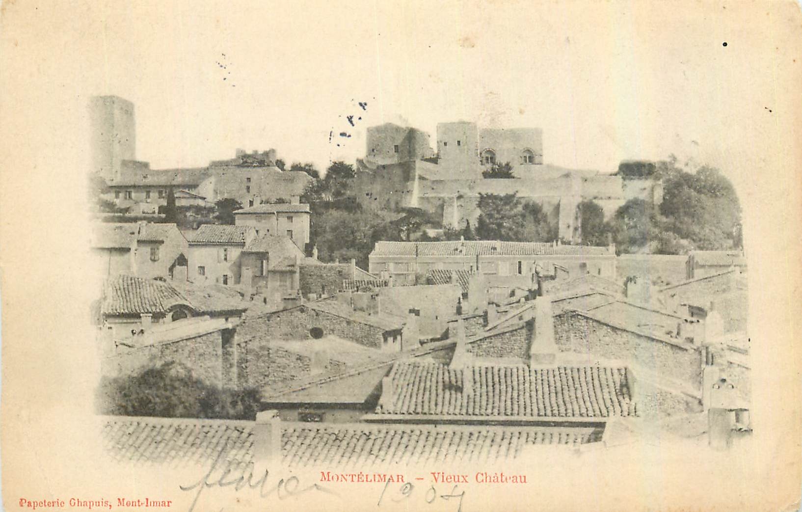CPA Montelimar Vieux Chateau 