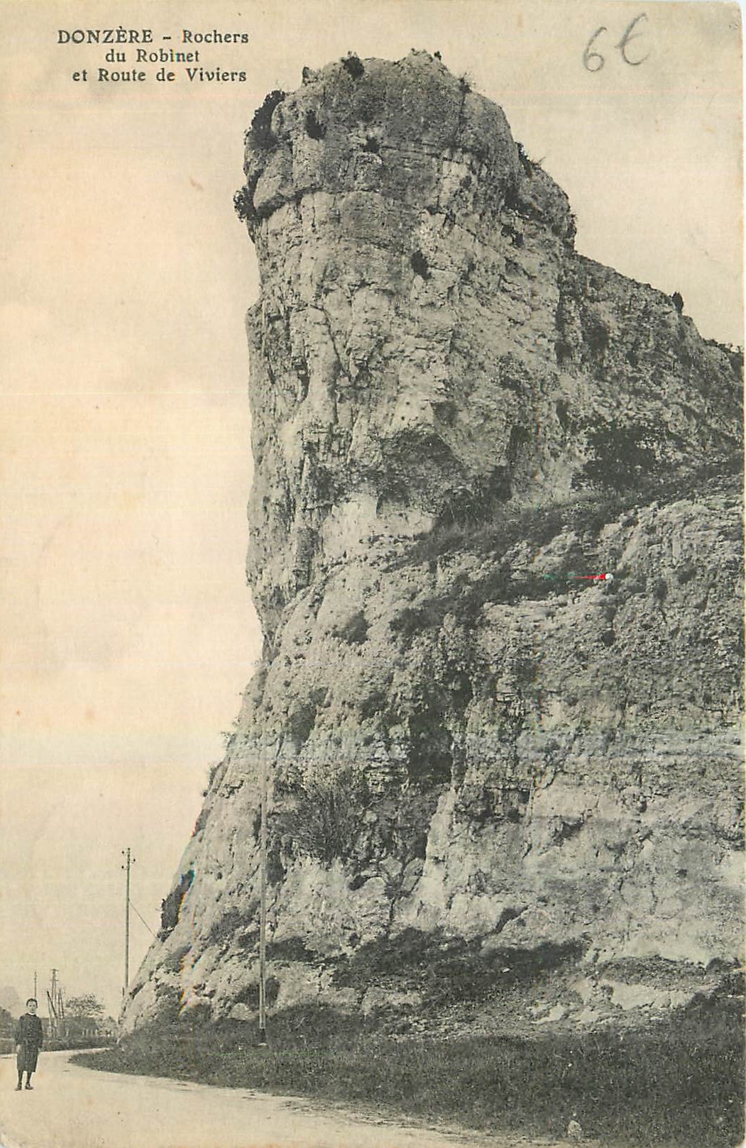 CPA Donzere Rochers du Robinet et Route de Viviers 