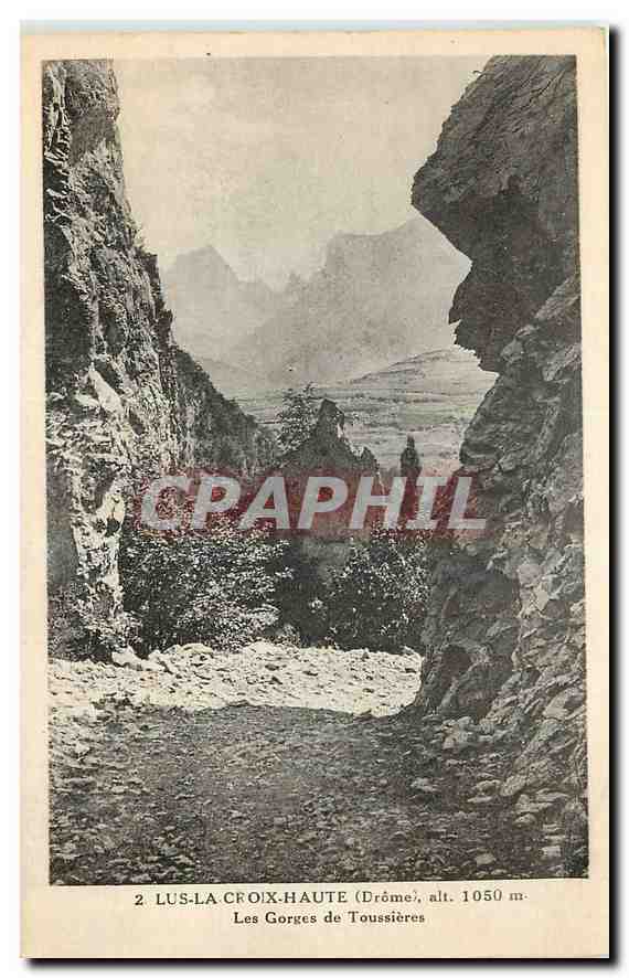 Lus-la-Croix-Haute — Les Gorges de Toussières — P. Lhannan, photographe-éditeur