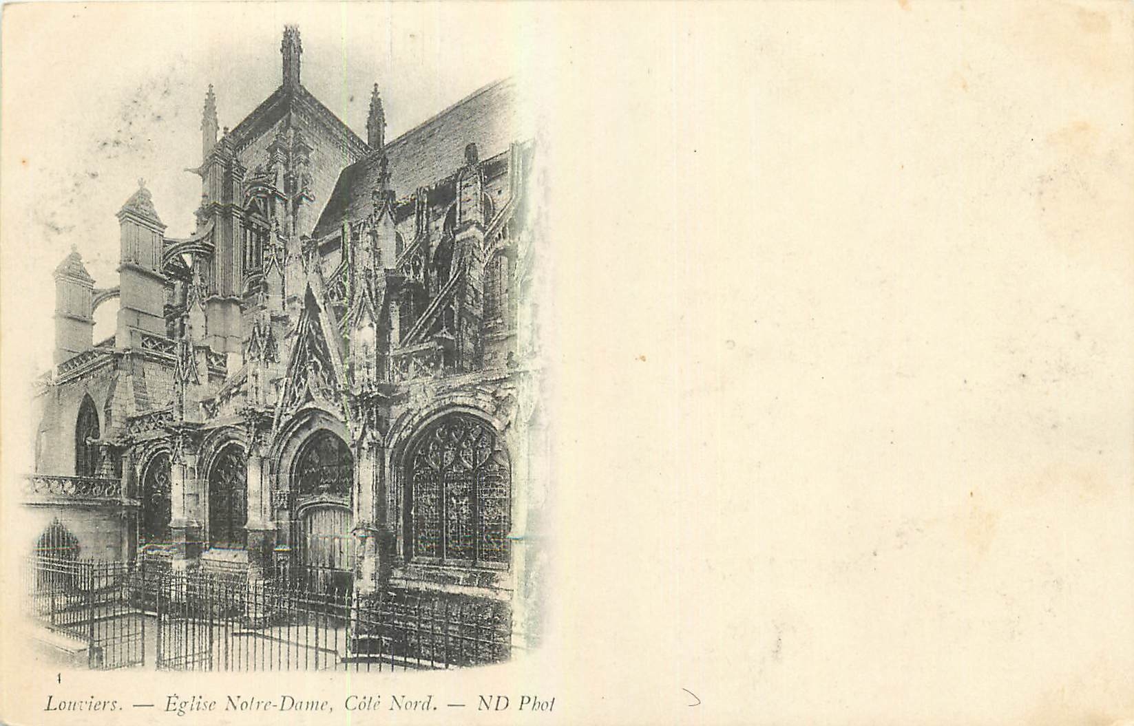 Louvières — Église Notre-Dame, Côté Nord — ND Phot
