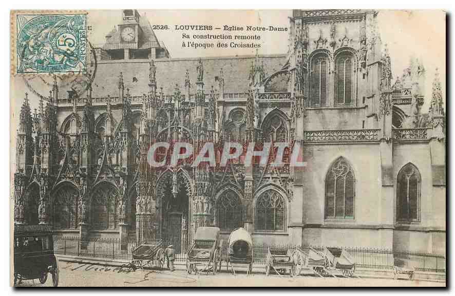 CPA Louviers Eglise Notre Dame 
