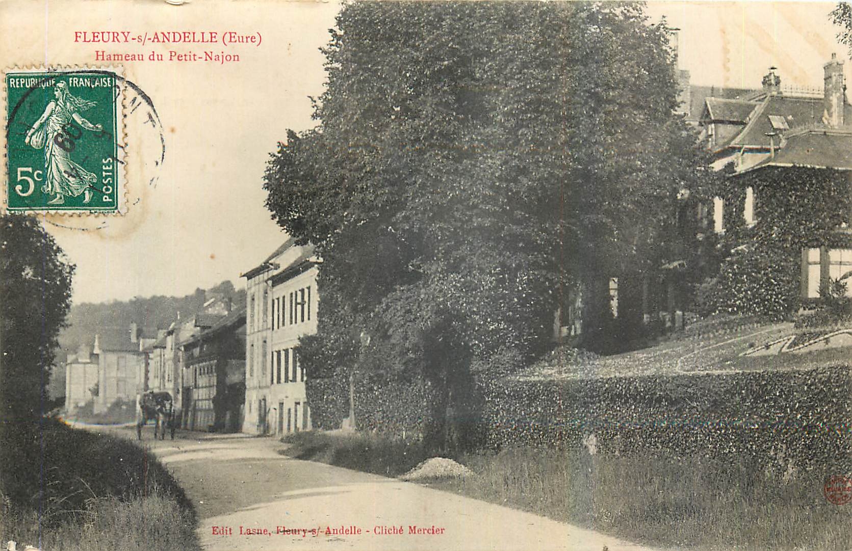 CPA Fleury s/Andelle Eure Hameau du Petit Najon 