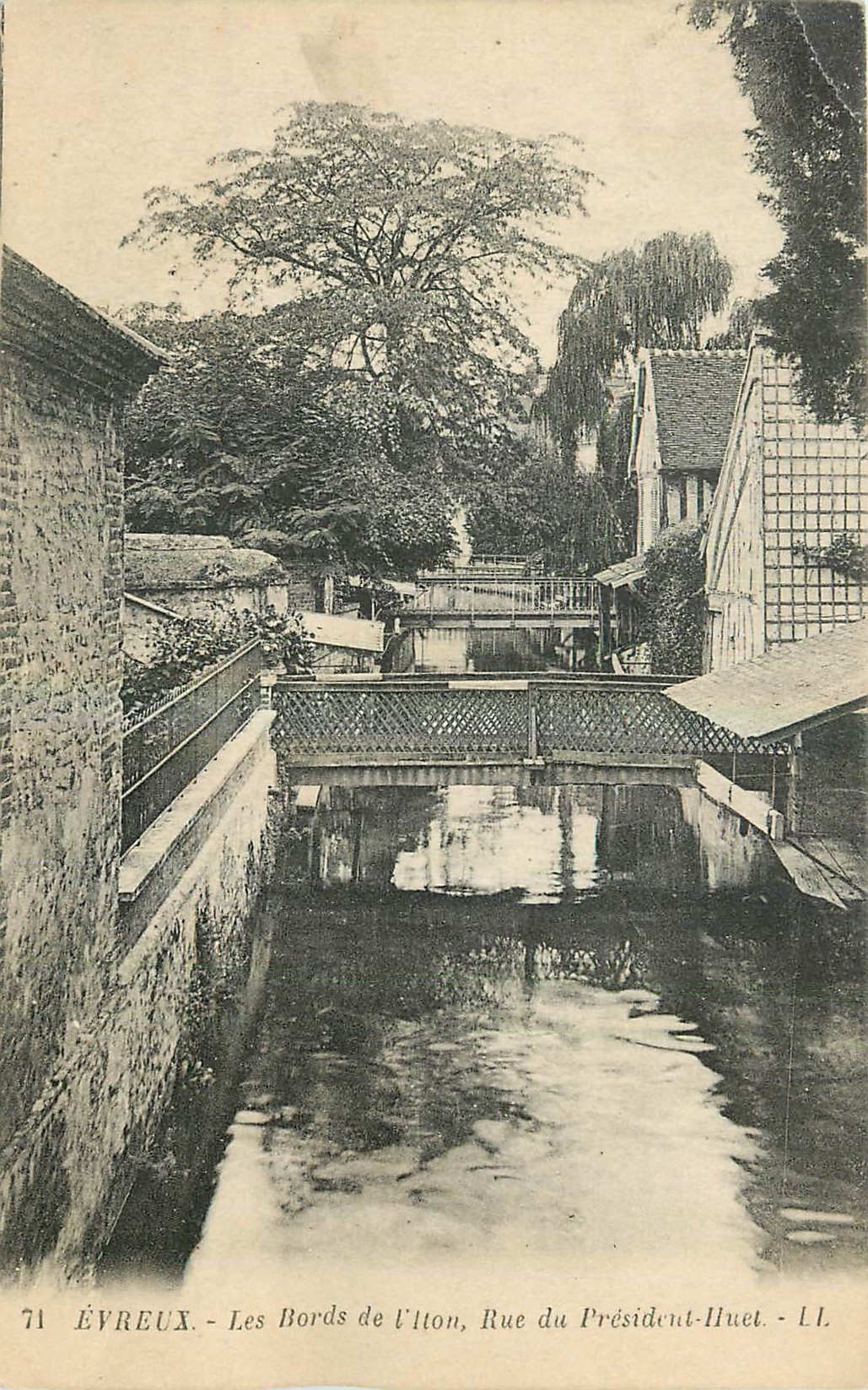 Évreux - Les Bords de l'Ilon, Rue du Président-Huet - LL