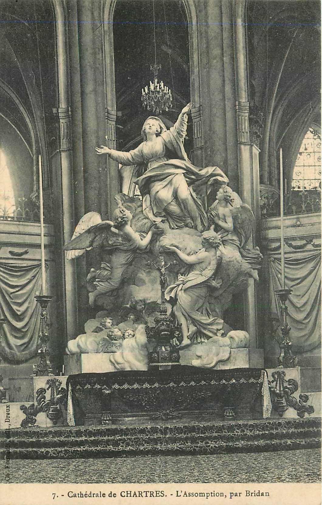 CPA Cathedrale de Chartres L'Assomption par Bridan 