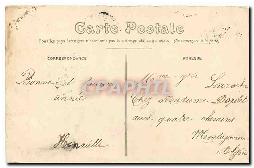 Chartres à vol d'oiseau — L'ancien grand séminaire — NG 81 — Achterkant