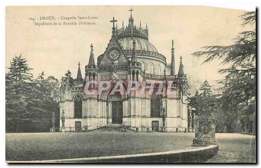 Dreux - Chapelle Saint-Louis - Sépulture de la Famille d'Orléans
