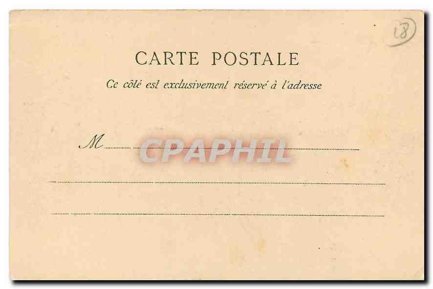 CPA Chateaudun Le Musee Collection de M de Tarragon Singe — Verso