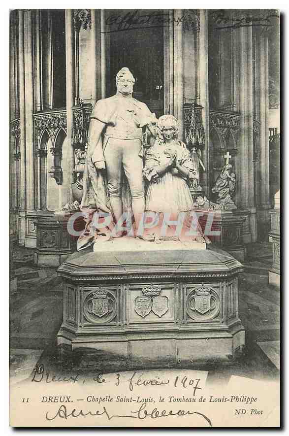 Dreux — Chapelle Saint-Louis, le Tombeau de Louis-Philippe — ND Phot