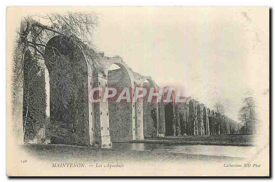 CPA Maintenon Les Aqueducs 