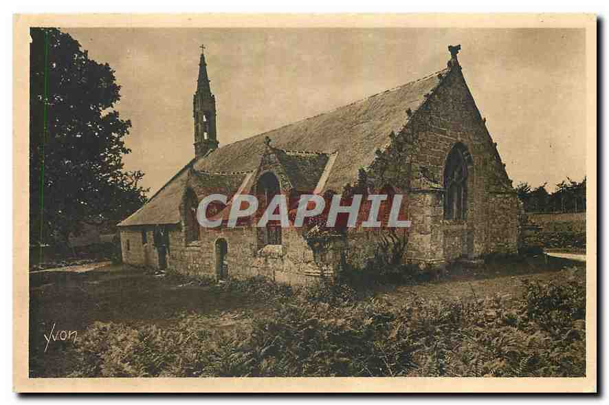CPA Bretagne Pont Aven Finistere La Chapelle Tremalo au bois d'amour