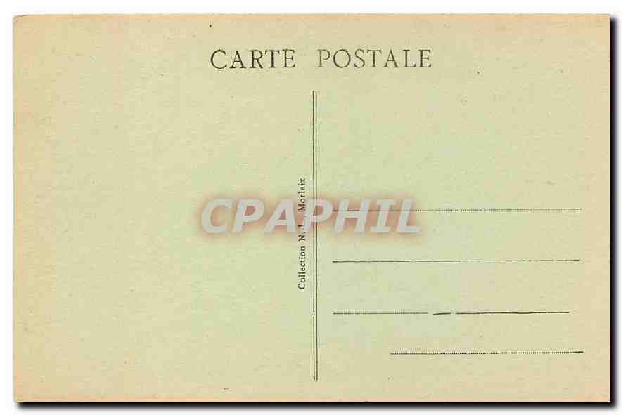 CPA Roscoff Finistere l'Eglise Notre Dame de Croaz Batz  — Rückseite