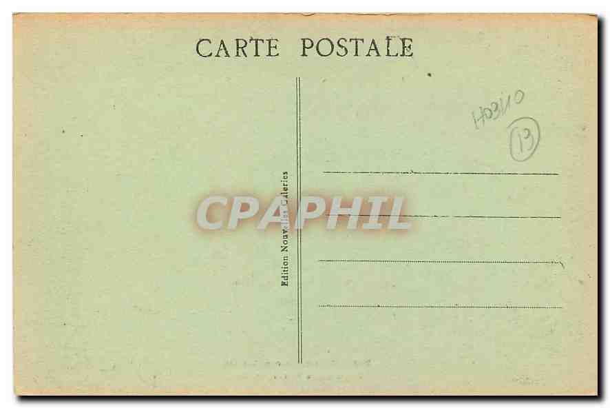 CPA Beaulieu sur Dordogne Fragments du Portail  — Back