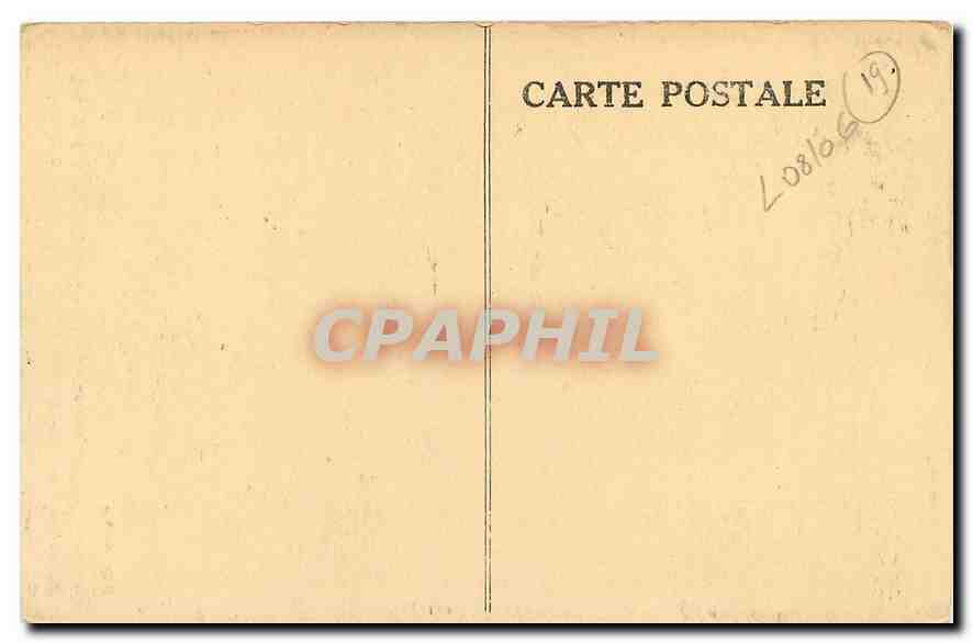 CPA Bort les Orgues Correze Le sant de la Saule  — Rückseite