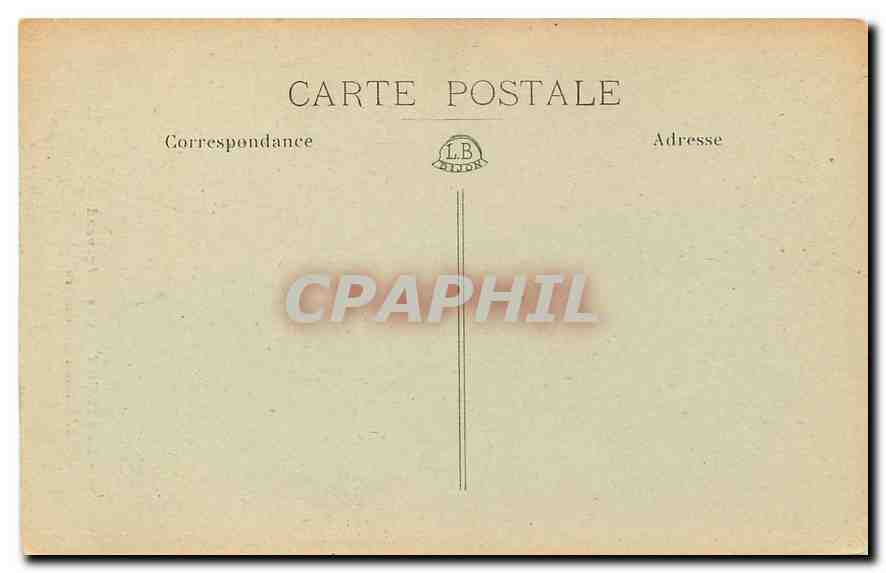 CPA Besancon Rue Megevand l'Ancien Seminaire  — Rückseite