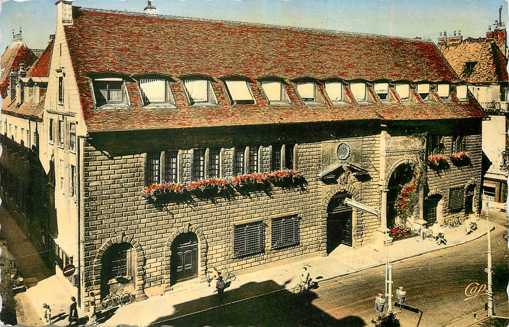 CPA Besancon l'Hotel de Ville 