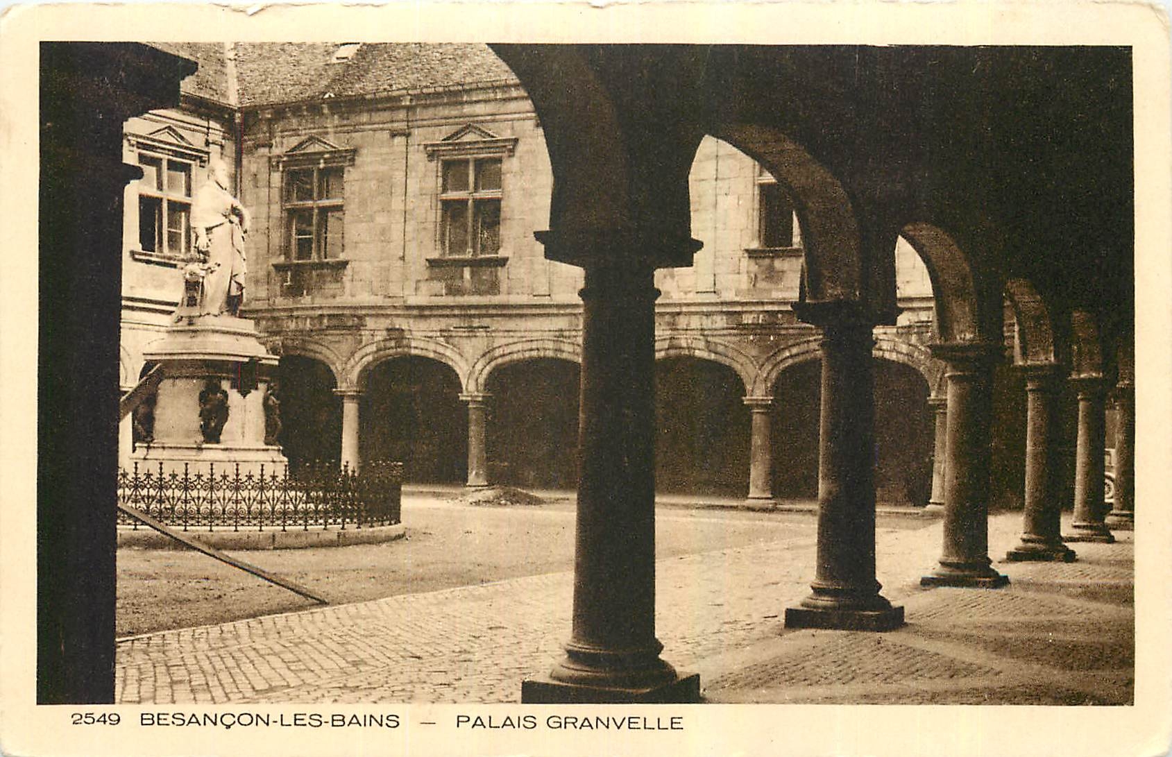 CPA Besancon les Bains Palais Granvelle 
