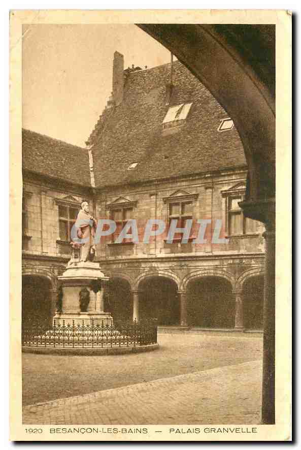 CPA Besancon les Bains Palais Granvelle 