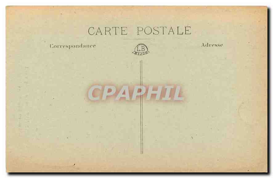 CPA Besancon Rue Medevand l'Ancien Seminaire  — Back