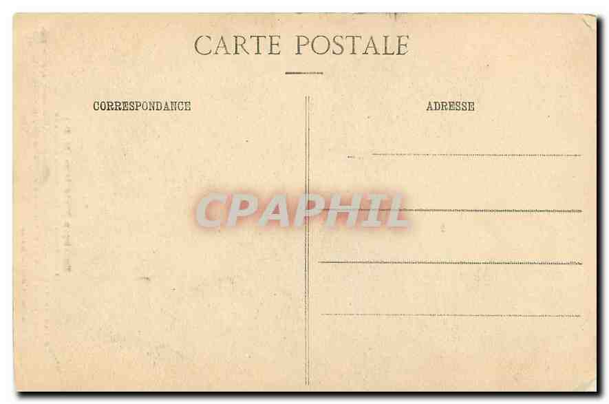 CPA Besancon Historique M D Statue du Cardinal de Granvelle  — Back