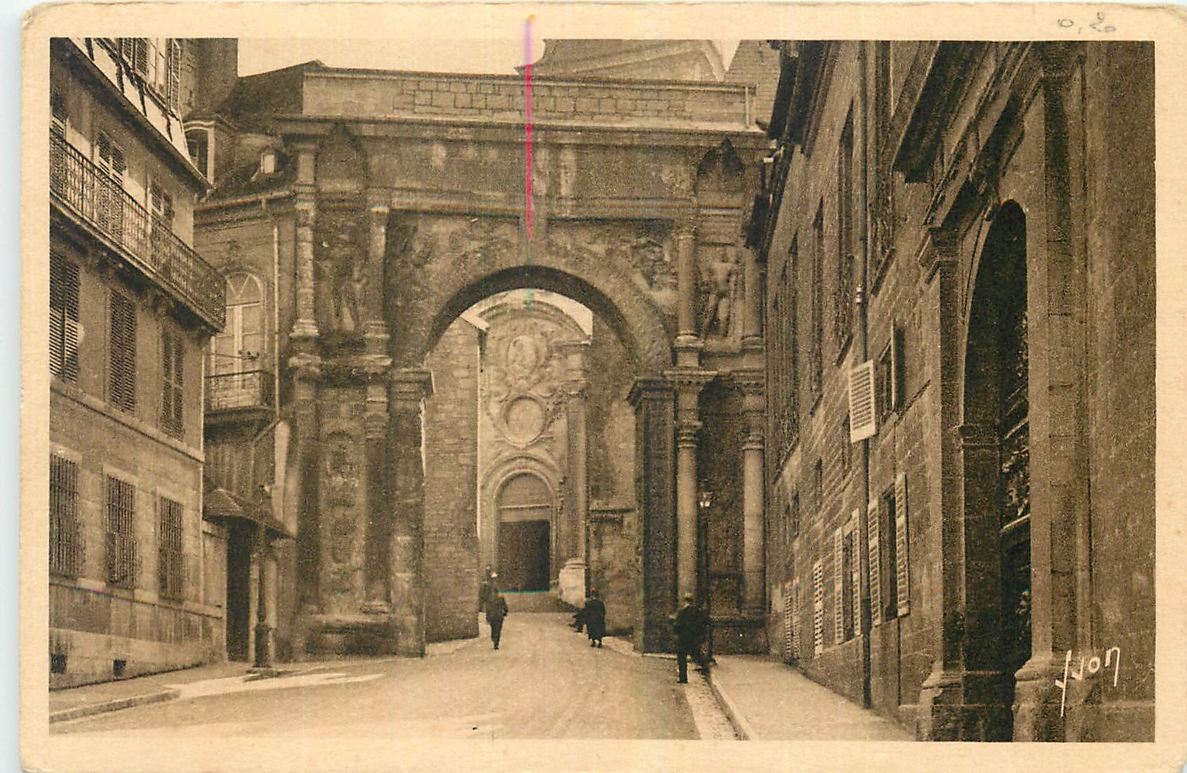 CPA Besancon Doubs La porte noire 
