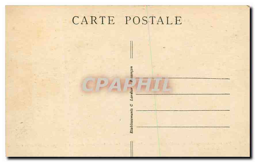 CPA Frontiere Franco Suisse Baasins du Doubs Bassin ou Bassin Louis Philippe  — Rückseite