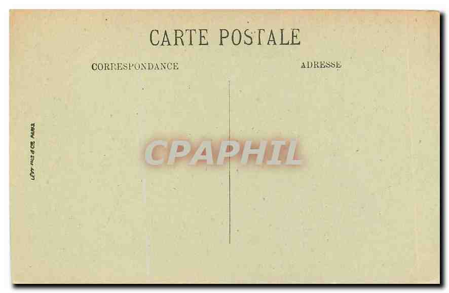 CPA Besancon Le Barrge et le Doubs  — Rückseite