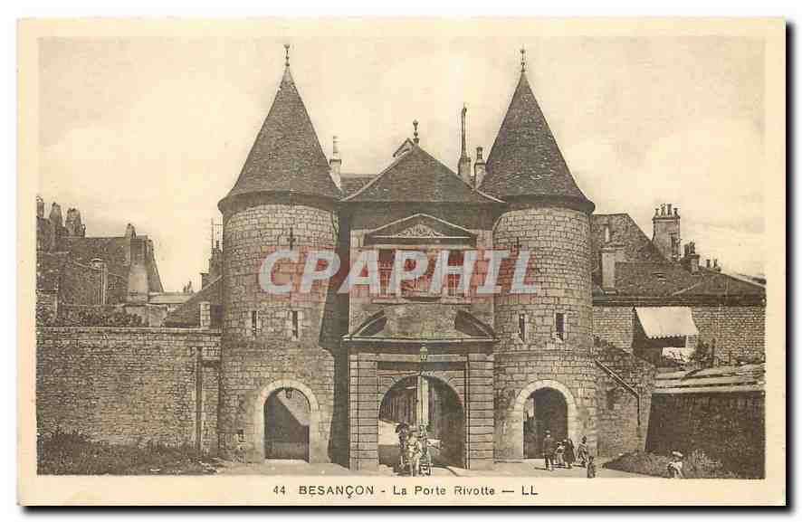 CPA Besancon La Porte Rivotte 