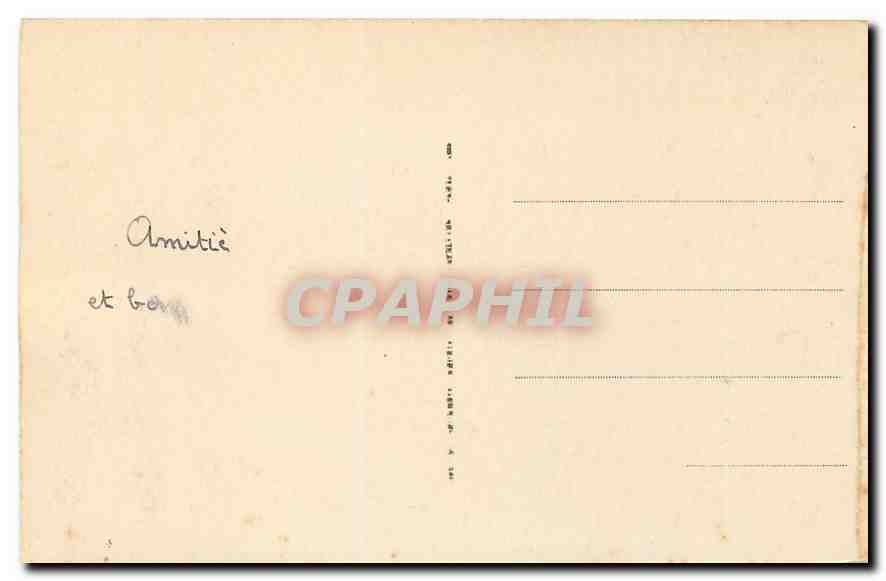 CPA Besancon La Vallee des Pres de Vaux a la Malate  — Rückseite