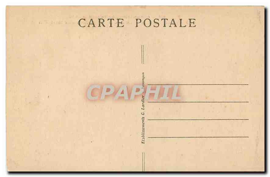 CPA Malbuisson le Lac Saint Point vu de Port titi  — Rückseite