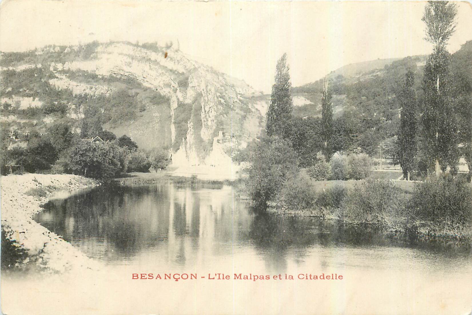 Besançon - L'Île Malpas et la Citadelle