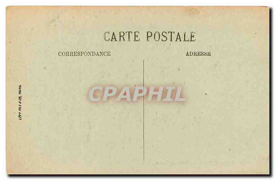 CPA Besancon Le Palais de Justice  — Back