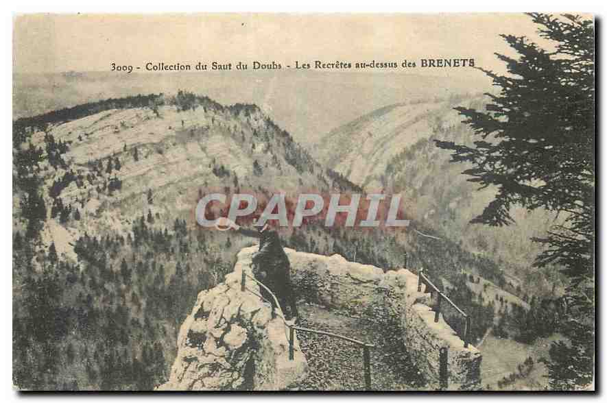 CPA Saut du Doubs Les Recretes au dessus des Brenets 