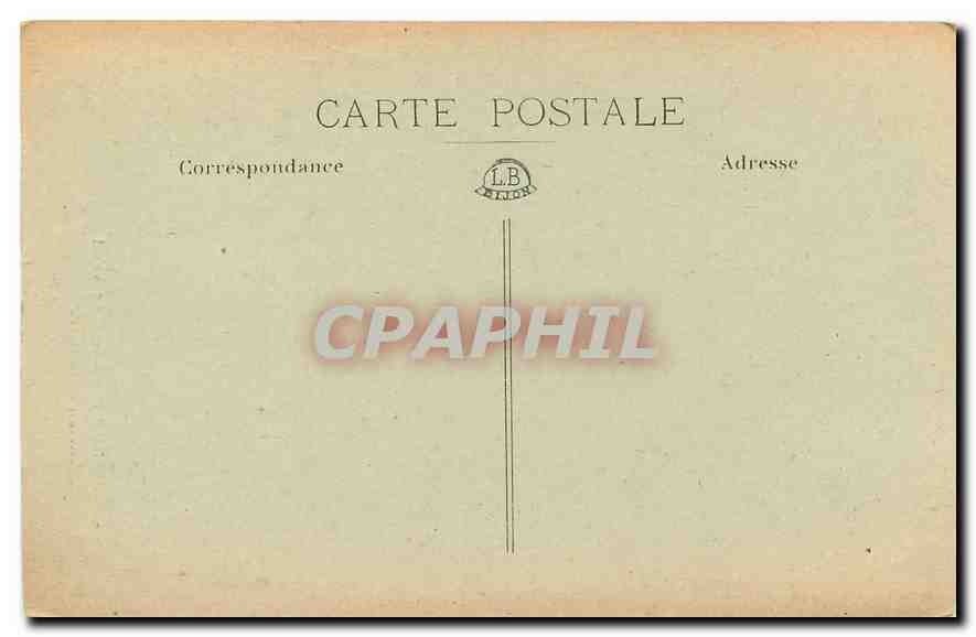 Besançon — L'Ancien Séminaire — Rue Mégevand — C.L.B. n°180 — Rückseite