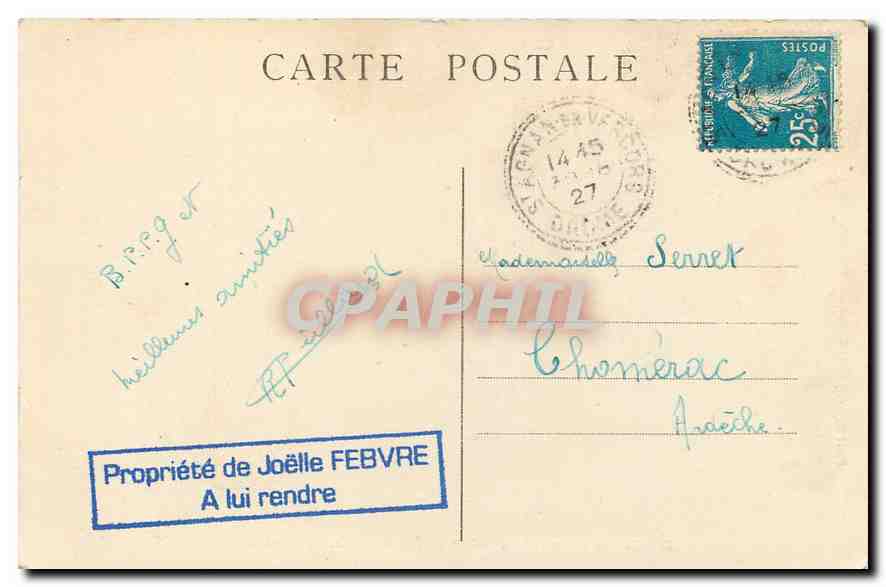 Le Vercors pittoresque — Vue sur le Diois et les lacets — Paul Boyer, photo, Romans, Tél. 4-62 — Rückseite