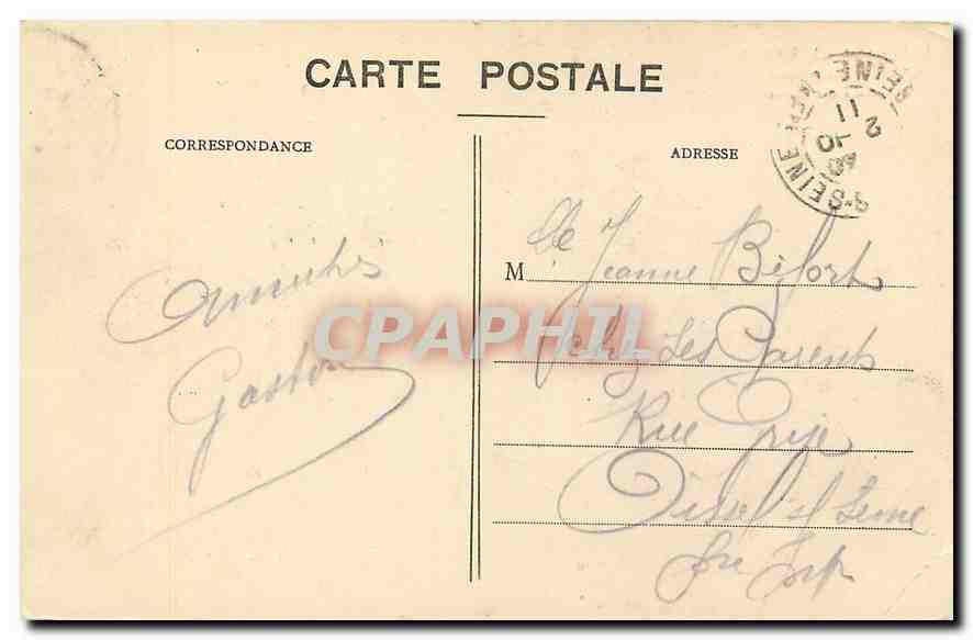 Église Notre-Dame — Boulogne-sur-Mer — C.P. 1002 — Rückseite