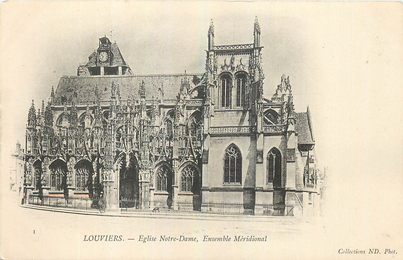 LOUVIERS — Église Notre-Dame, Ensemble Méridional — Collections ND. Phot.