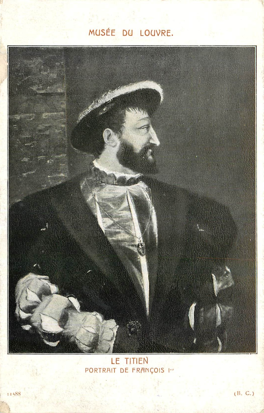 CPA Le Titien Portrait de Francois I 