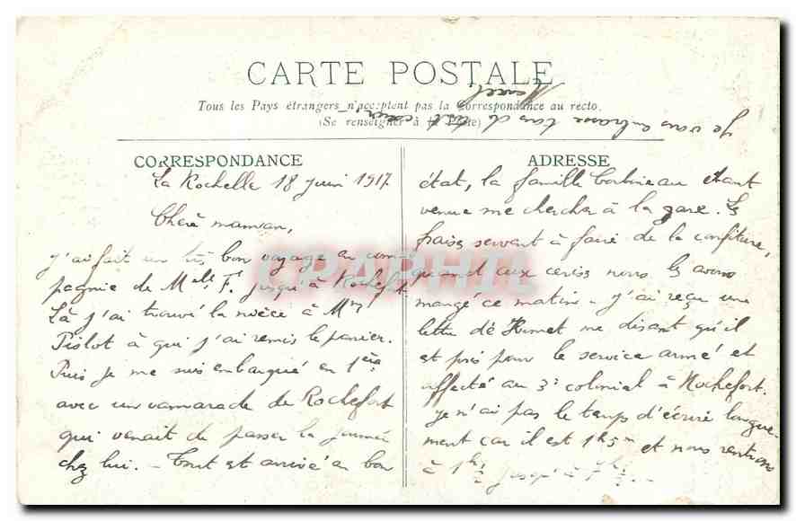 CPA Le Titien Portrait de Francois I  — Verso