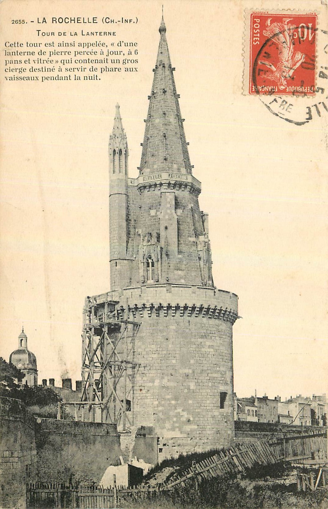 CPA La Rochelle Ch Inf Tour de la Lanterne 