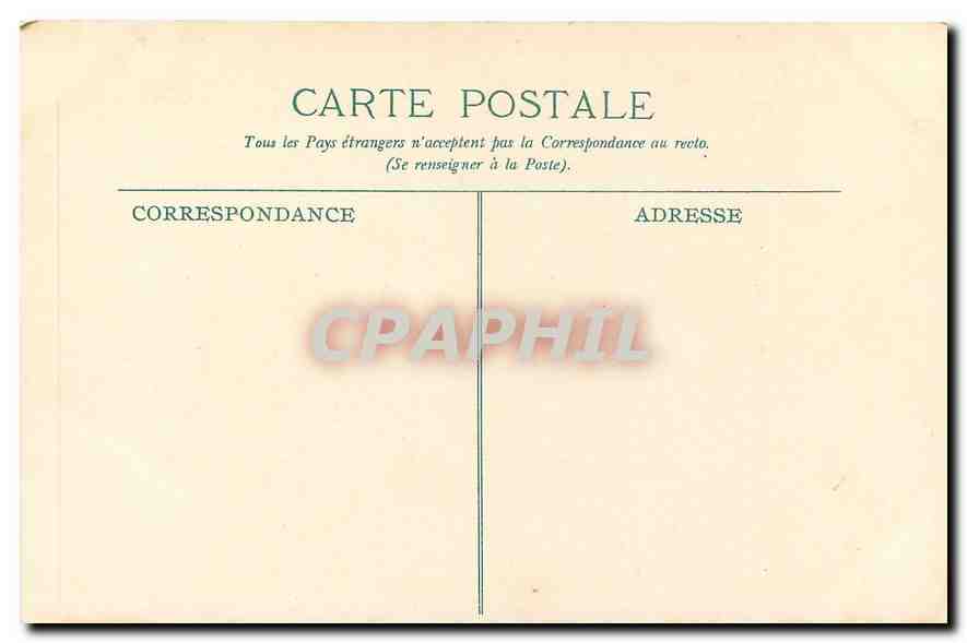 CPA Hobbema Mendert Le moulin a Eau Paris Musee du Louvre — Rückseite