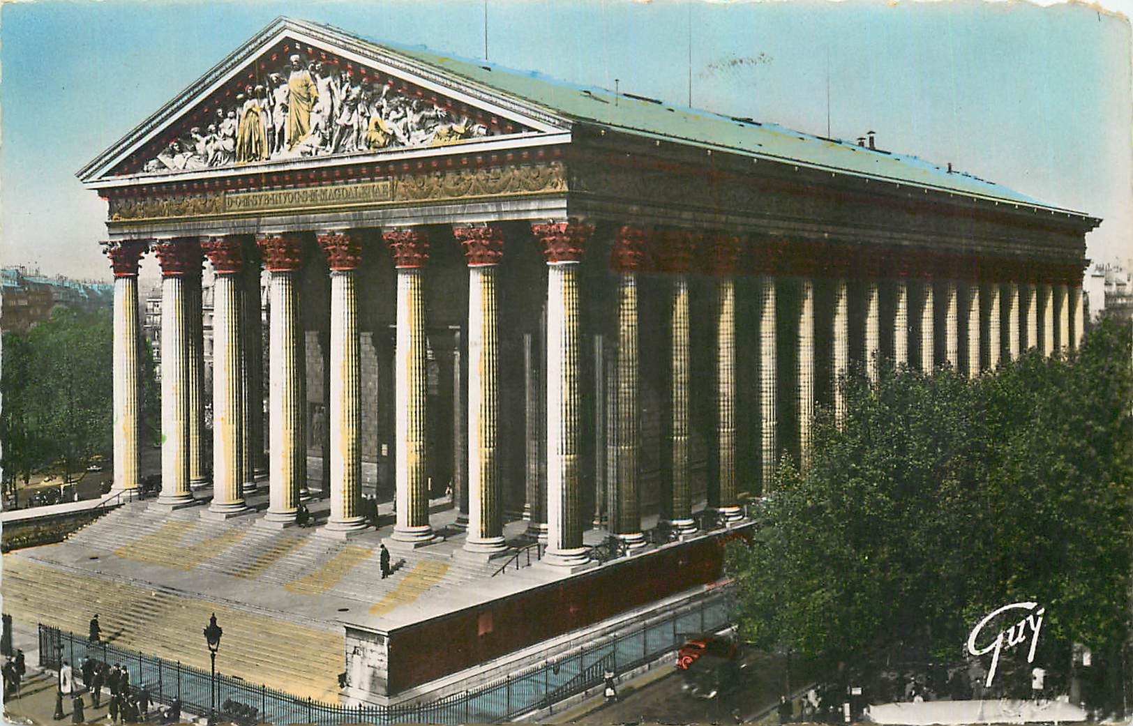 CPA Paris et ses Merveilles Eglise de la Madeleine 