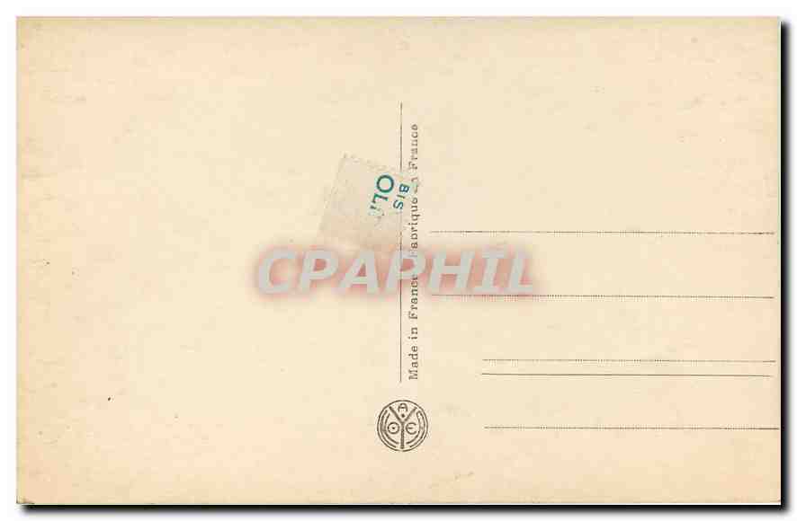 CPA Musee de Luxembourg Cariere Maternite  — Verso