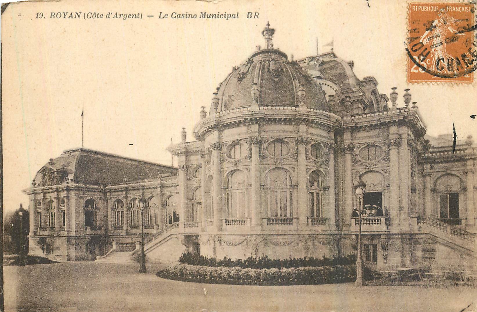 CPA Royan Cote d'Argent Le Casino Municipal 