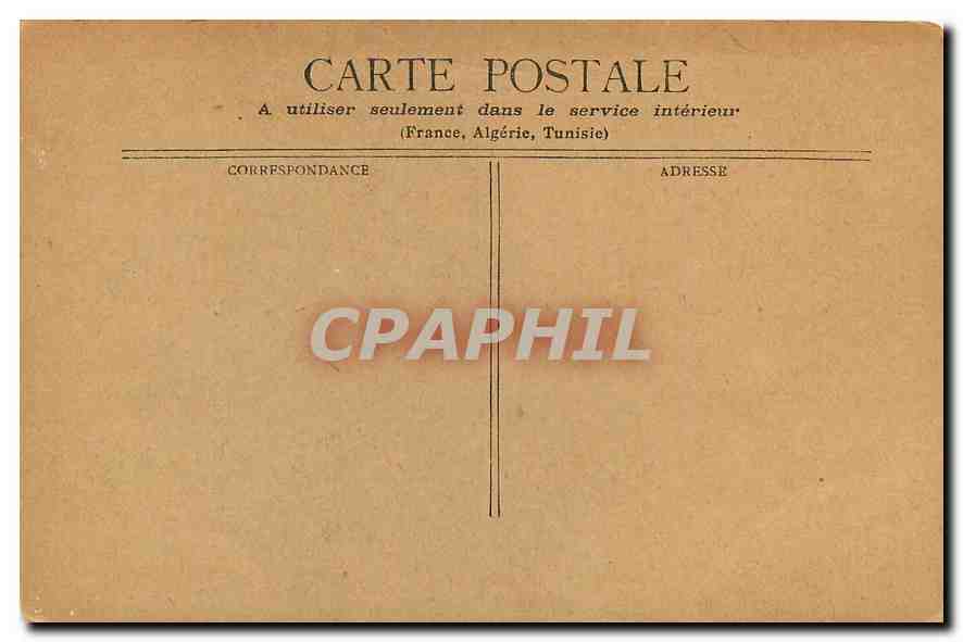 CPA Le Chateau de Versailles Galerie des Glaces  — Back