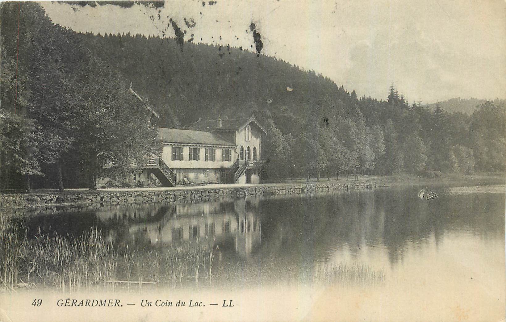 CPA Gerardmer Un coin du Lac 