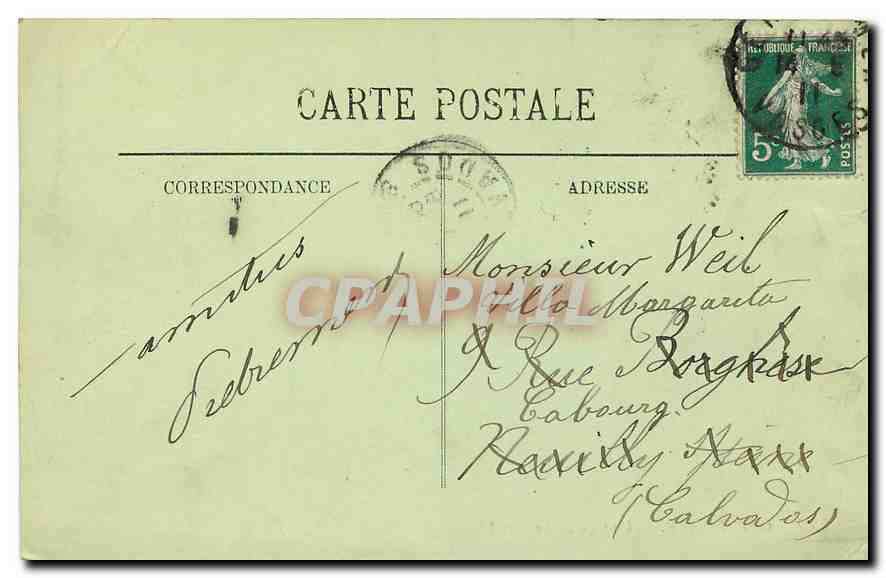 CPA Gerardmer Un coin du Lac  — Rückseite