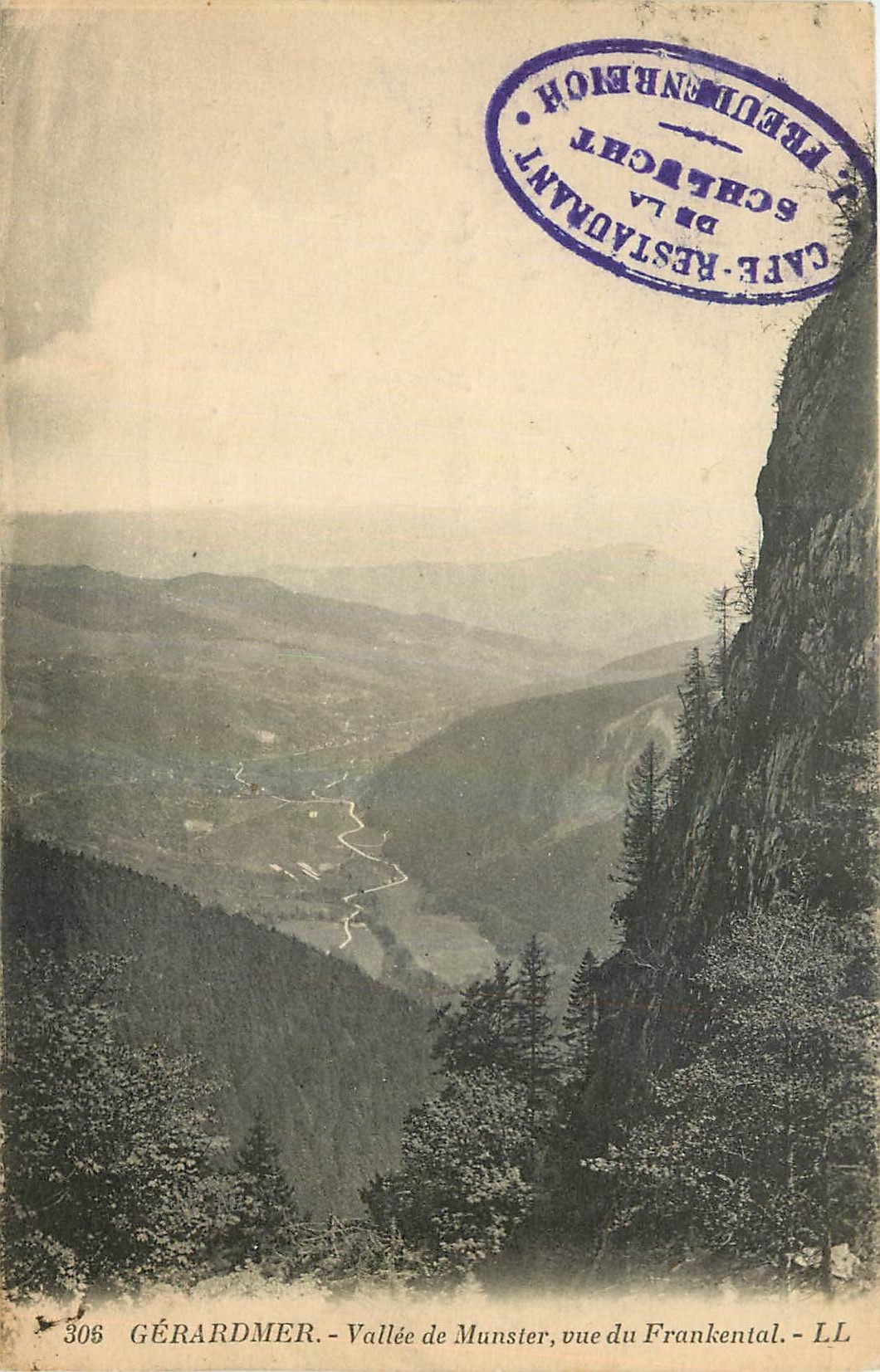CPA Gerardmer Vallee de Munster vue du Frankental 