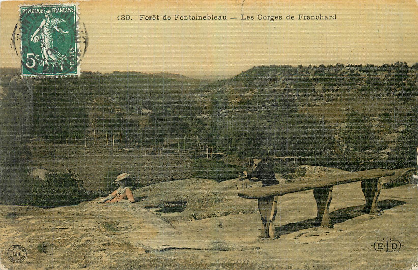 Forêt de Fontainebleau — Les Gorges de Franchard — ELD, n°139