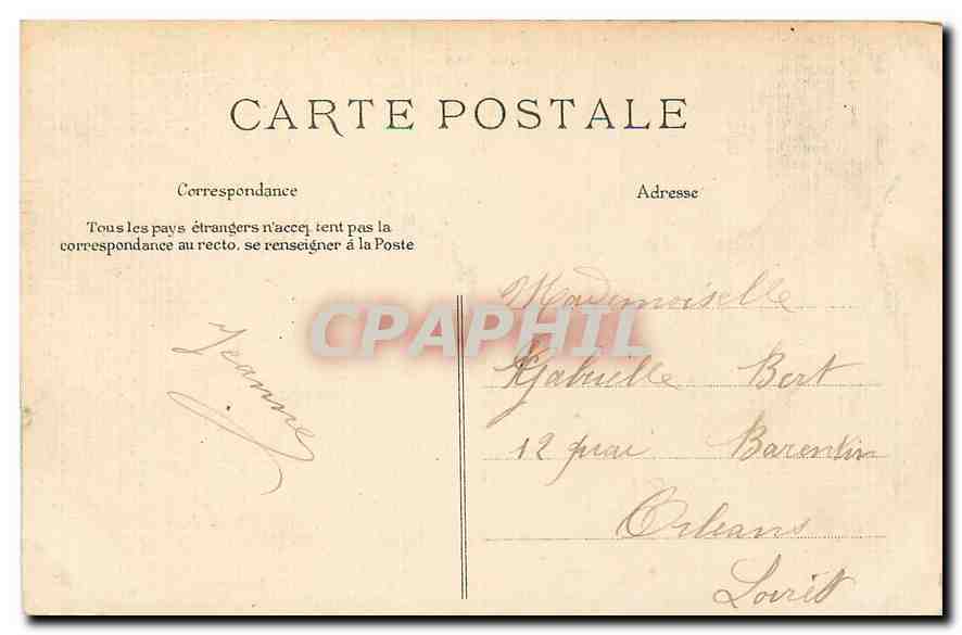 Forêt de Fontainebleau — Les Gorges de Franchard — ELD, n°139 — Verso